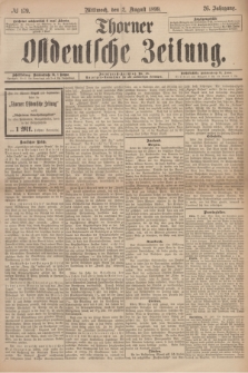 Thorner Ostdeutsche Zeitung. Jg.26, № 179 (2 August 1899)