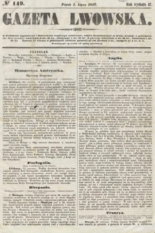 Gazeta Lwowska. 1857, nr 149