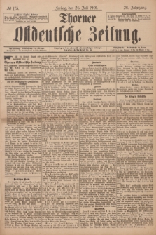 Thorner Ostdeutsche Zeitung. Jg.28, № 173 (26 Juli 1901) + dod.