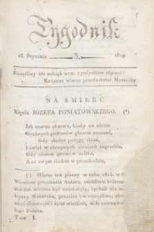Tygodnik. [R.2], T.1, nr 3 (16 stycznia 1819)