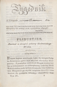 Tygodnik. [R.2], T.4, nr 46 (13 listopada 1819)