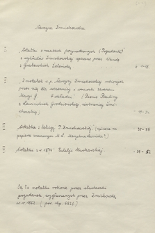 Notatki uczennic Narcyzy Żmichowskiej dotyczące nauk ścisłych, gramatyki i pedagogiki, przez nią wykładanych