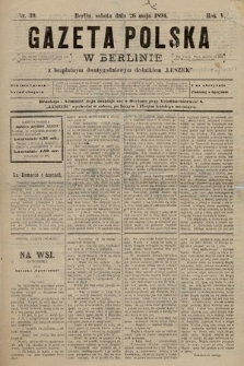 Gazeta Polska w Berlinie. 1894, nr 39