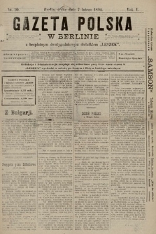 Gazeta Polska w Berlinie. 1894, nr 10
