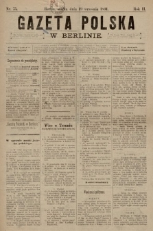 Gazeta Polska w Berlinie. 1891, nr 75