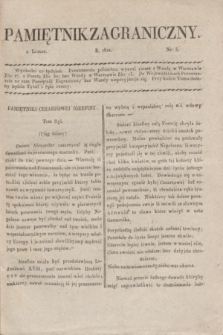 Pamiętnik Zagraniczny. T.1, nr 5 (2 lutego 1822)