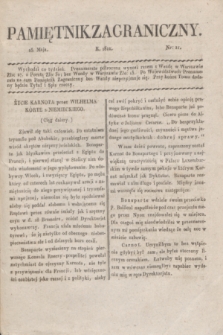 Pamiętnik Zagraniczny. [T.1], nr 21 (25 maja 1822)