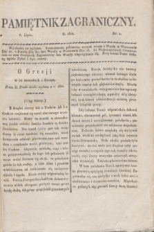 Pamiętnik Zagraniczny. T.2, nr 1 (6 lipca 1822)