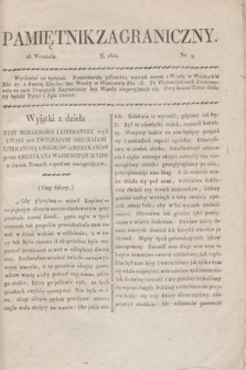 Pamiętnik Zagraniczny. T.2, nr 9 (28 września 1822)