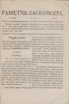 Pamiętnik Zagraniczny. T.2, nr 15 (28 grudnia 1822)