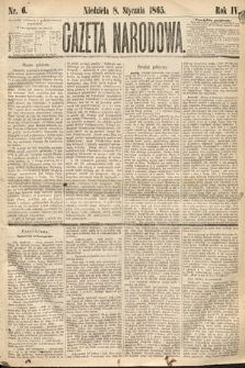 Gazeta Narodowa. 1865, nr 6