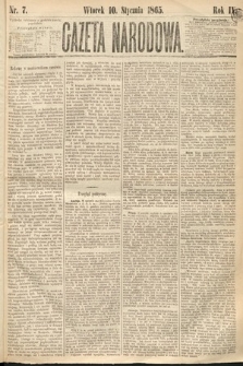 Gazeta Narodowa. 1865, nr 7