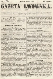 Gazeta Lwowska. 1857, nr 179