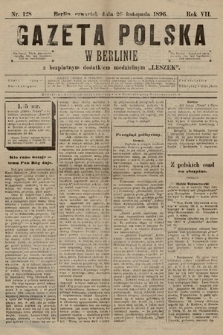 Gazeta Polska w Berlinie. 1896, nr 128