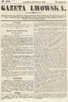 Gazeta Lwowska. 1857, nr 181
