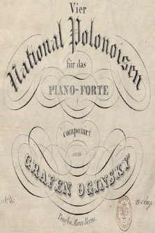Vier national Polonoisen : für das Piano-Forte