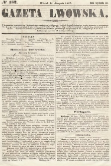 Gazeta Lwowska. 1857, nr 182