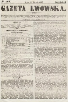 Gazeta Lwowska. 1857, nr 183