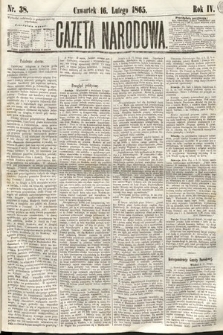 Gazeta Narodowa. 1865, nr 38