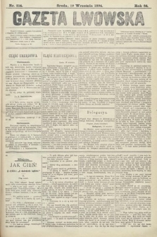 Gazeta Lwowska. 1894, nr 214