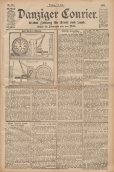Danziger Courier : Kleine Zeitung für Stadt und Land : Organ für Jedermann aus dem Volke. Jg.14, Nr. 161 (12 Juli 1895) + dod.