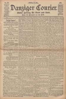 Danziger Courier : Kleine Zeitung für Stadt und Land : Organ für Jedermann aus dem Volke. Jg.14, Nr. 170 (23 Juli 1895)