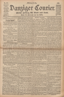 Danziger Courier : Kleine Zeitung für Stadt und Land : Organ für Jedermann aus dem Volke. Jg.14, Nr. 171 (24 Juli 1895)