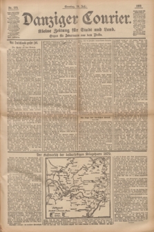Danziger Courier : Kleine Zeitung für Stadt und Land : Organ für Jedermann aus dem Volke. Jg.14, Nr. 175 (28 Juli 1895) + dod.