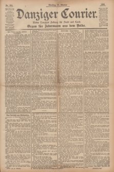 Danziger Courier : Kleine Danziger Zeitung für Stadt und Land : Organ für Jedermann aus dem Volke. Jg.14, Nr. 241 (15 Oktober 1895)