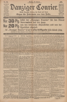 Danziger Courier : Kleine Danziger Zeitung für Stadt und Land : Organ für Jedermann aus dem Volke. Jg.14, Nr. 253 (29 Oktober 1895)