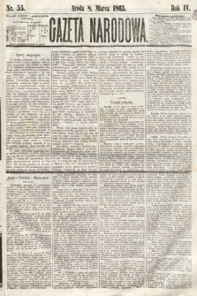 Gazeta Narodowa. 1865, nr 55