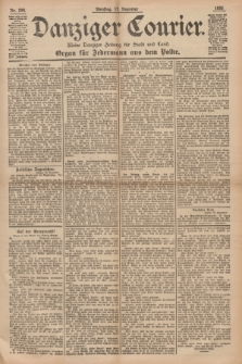 Danziger Courier : Kleine Danziger Zeitung für Stadt und Land : Organ für Jedermann aus dem Volke. Jg.14, Nr. 294 (17 Dezember 1895)