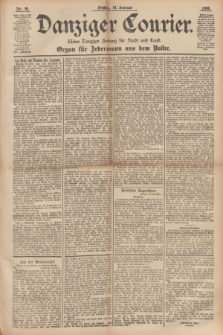 Danziger Courier : Kleine Danziger Zeitung für Stadt und Land : Organ für Jedermann aus dem Volke. Jg.15, Nr. 38 (14 Februar 1896)
