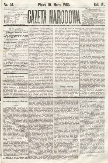 Gazeta Narodowa. 1865, nr 57