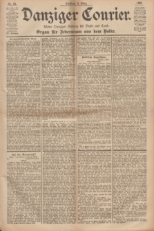 Danziger Courier : Kleine Danziger Zeitung für Stadt und Land : Organ für Jedermann aus dem Volke. Jg.15, Nr. 53 (3 März 1896)