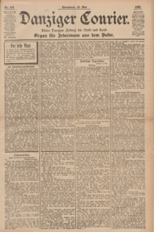 Danziger Courier : Kleine Danziger Zeitung für Stadt und Land : Organ für Jedermann aus dem Volke. Jg.15, Nr. 114 (16 Mai 1896)
