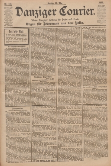 Danziger Courier : Kleine Danziger Zeitung für Stadt und Land : Organ für Jedermann aus dem Volke. Jg.15, Nr. 119 (22 Mai 1896) + dod.