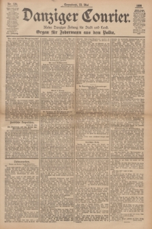 Danziger Courier : Kleine Danziger Zeitung für Stadt und Land : Organ für Jedermann aus dem Volke. Jg.15, Nr. 120 (23 Mai 1896)