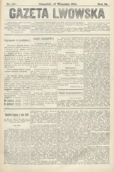 Gazeta Lwowska. 1894, nr 221