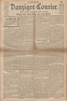 Danziger Courier : Kleine Danziger Zeitung für Stadt und Land : Organ für Jedermann aus dem Volke. Jg.15, Nr. 172 (24 Juli 1896) + dod.