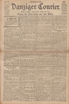 Danziger Courier : Kleine Danziger Zeitung für Stadt und Land : Organ für Jedermann aus dem Volke. Jg.15, Nr. 177 (30 Juli 1896)
