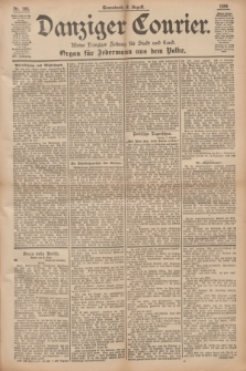 Danziger Courier : Kleine Danziger Zeitung für Stadt und Land : Organ für Jedermann aus dem Volke. Jg.15, Nr. 185 (8 August 1896)