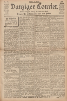 Danziger Courier : Kleine Danziger Zeitung für Stadt und Land : Organ für Jedermann aus dem Volke. Jg.15, Nr. 193 (18 August 1896)