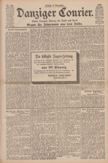 Danziger Courier : Kleine Danziger Zeitung für Stadt und Land : Organ für Jedermann aus dem Volke. Jg.15, Nr. 262 (6 November 1896) + dod.