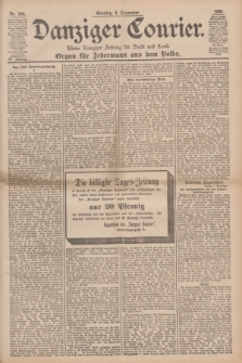 Danziger Courier : Kleine Danziger Zeitung für Stadt und Land : Organ für Jedermann aus dem Volke. Jg.15, Nr. 264 (8 November 1896) + dod.