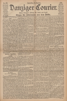 Danziger Courier : Kleine Danziger Zeitung für Stadt und Land : Organ für Jedermann aus dem Volke. Jg.15, Nr. 296 (17 Dezember 1896)