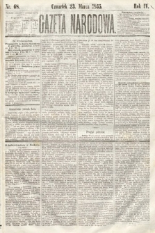 Gazeta Narodowa. 1865, nr 68