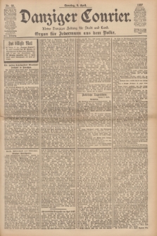 Danziger Courier : Kleine Danziger Zeitung für Stadt und Land : Organ für Jedermann aus dem Volke. Jg.16, Nr. 80 (4 April 1897) + dod.