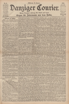 Danziger Courier : Kleine Danziger Zeitung für Stadt und Land : Organ für Jedermann aus dem Volke. Jg.17, Nr. 9 (12 Januar 1898)