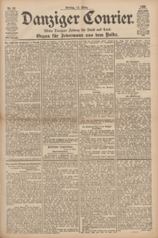 Danziger Courier : Kleine Danziger Zeitung für Stadt und Land : Organ für Jedermann aus dem Volke. Jg.17, Nr. 59 (11 März 1898)